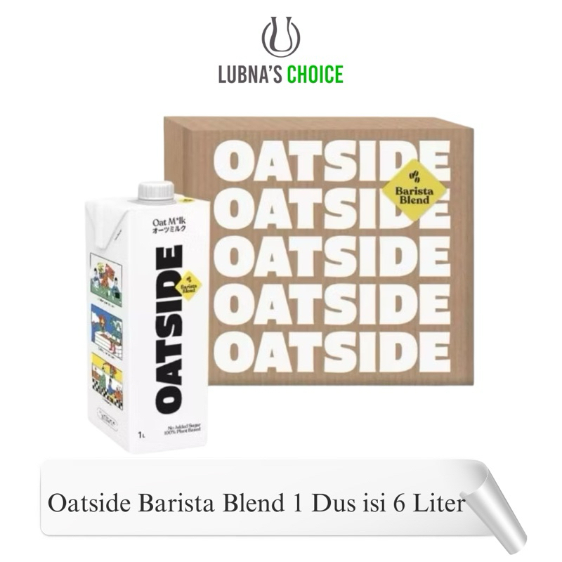 

Oatside Oat Milk Barista Blend 1 Dus isi 6 Pcs