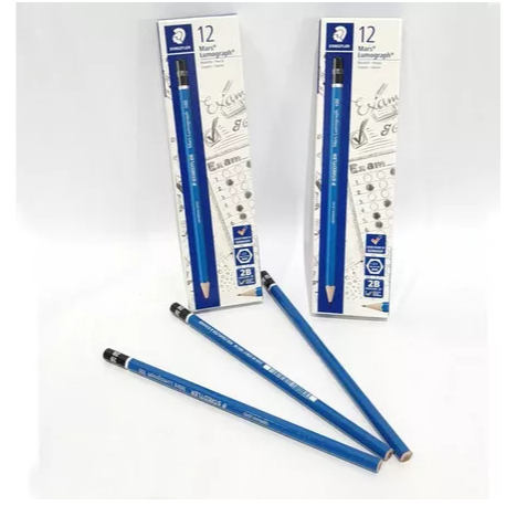 

Promo Pensil Staedtler 2B Pensil Ujian Per pack 12pcs Termurah