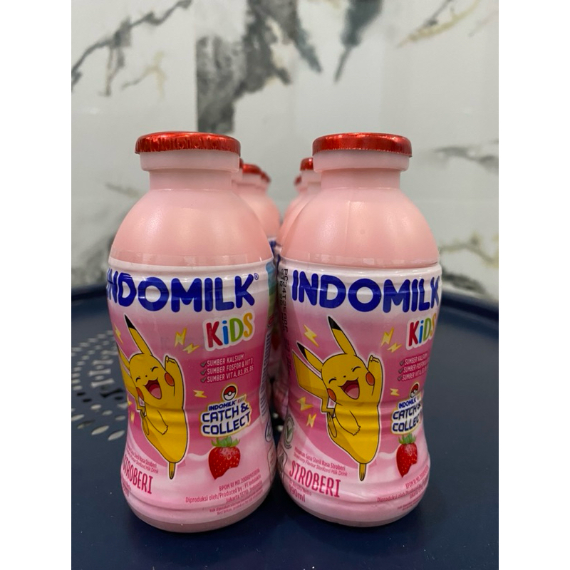 

Indomilk UHT botol strawbery 190ml ( 12pcs)