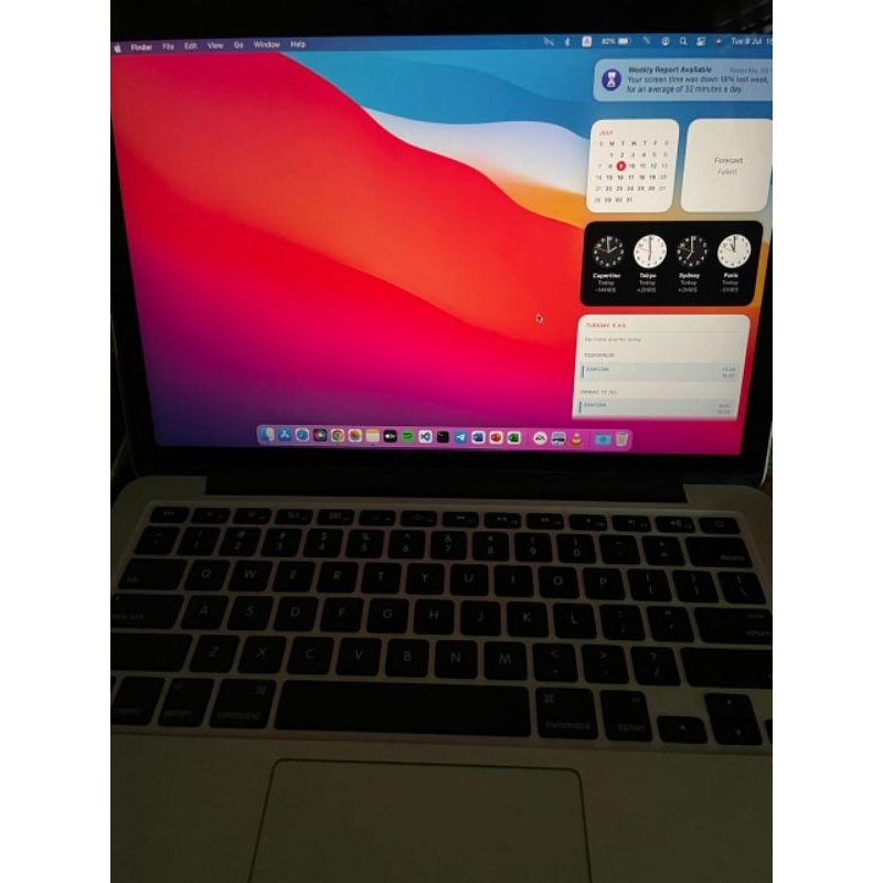 MACBOOK PRO 2017 RETINA SECOND 128GB/8