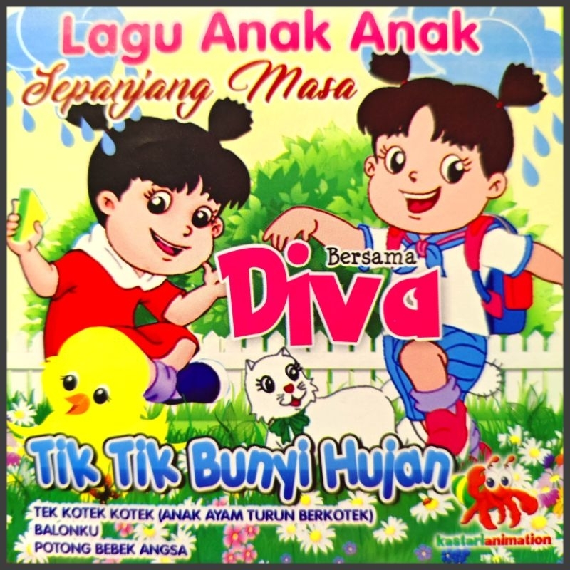 Kaset VCD Musik 21 Lagu Anak Bersama Diva Album Pilihan Sepanjang Masa