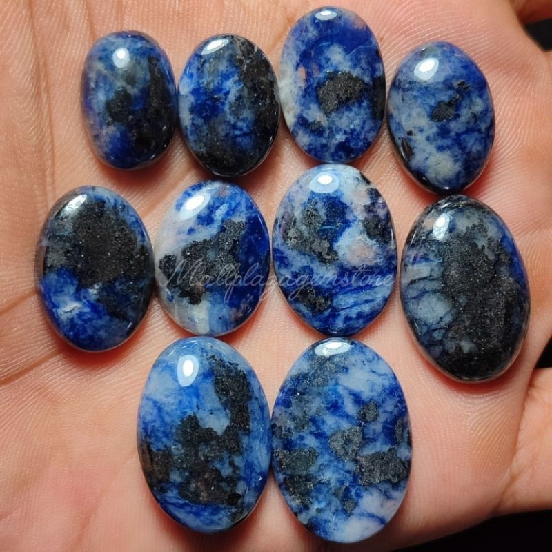 batu badar besi biru langka asli natural / lostune badar besi biru ( bisa pilih variasi )