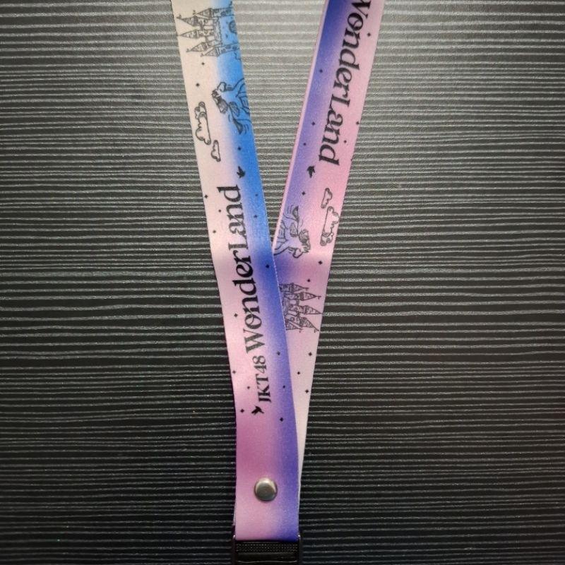 Lanyard / Neck Strap Wonderland Black JKT48 13th Anniversary