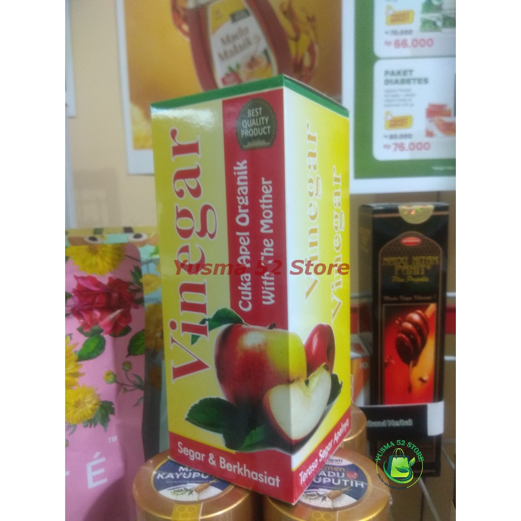 

VINEGAR CUKA APEL ORGANIK WITH THE MOTHER 330ML