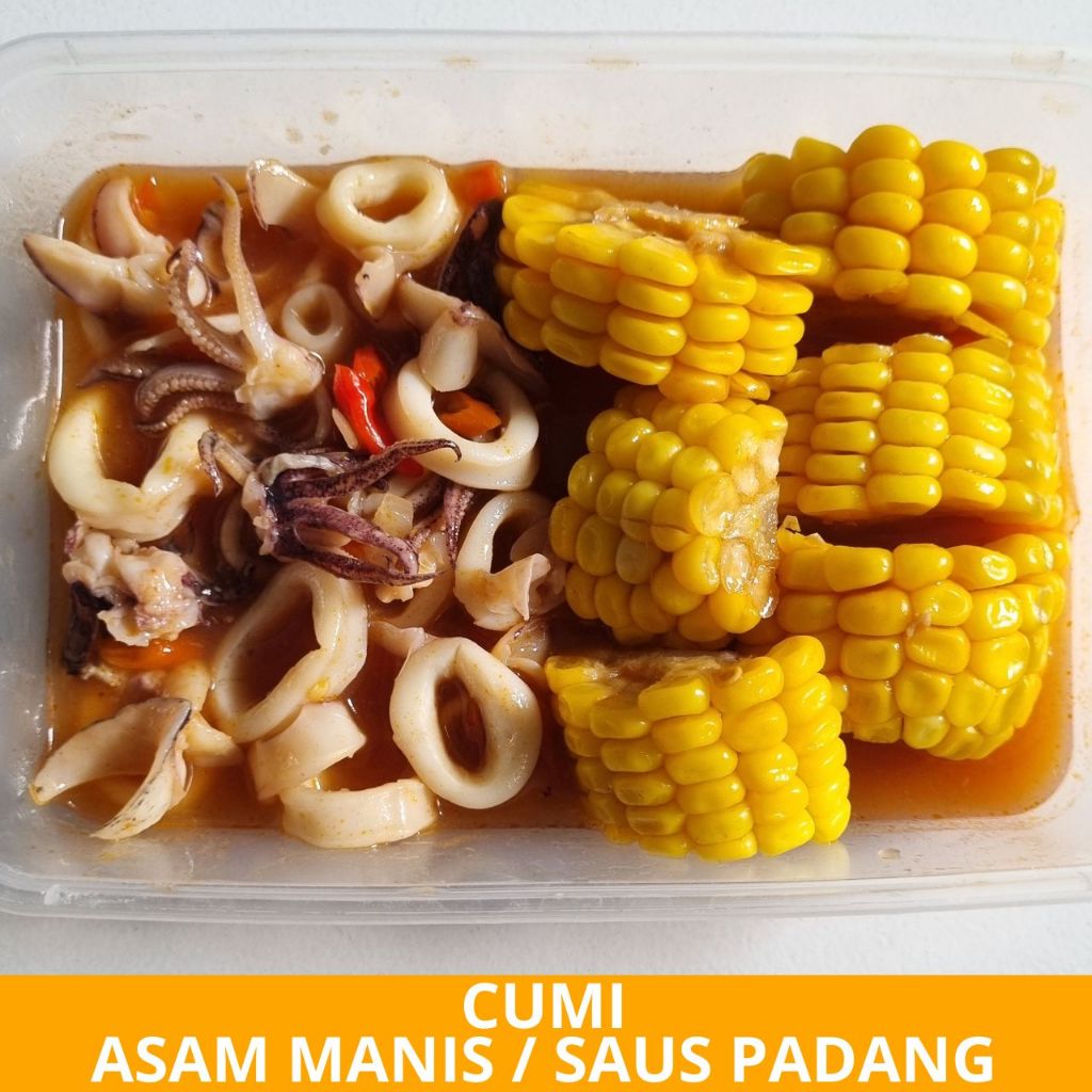 

Cumi Asam Manis / Saus Padang Special - Arviansyah Seafood Surabaya