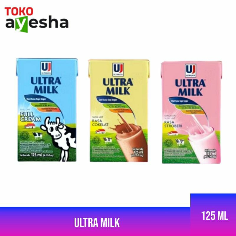 

Ultra Milk Susu UHT 125 ML