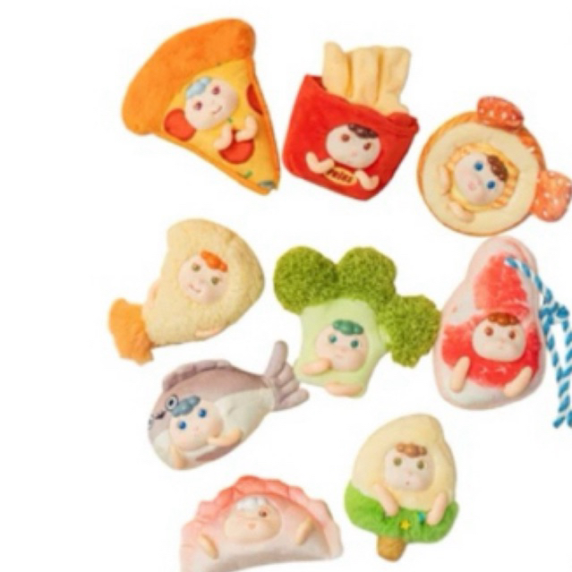 Kiddy Fun Friendsheep Boneka Food Fridge Magnet Random