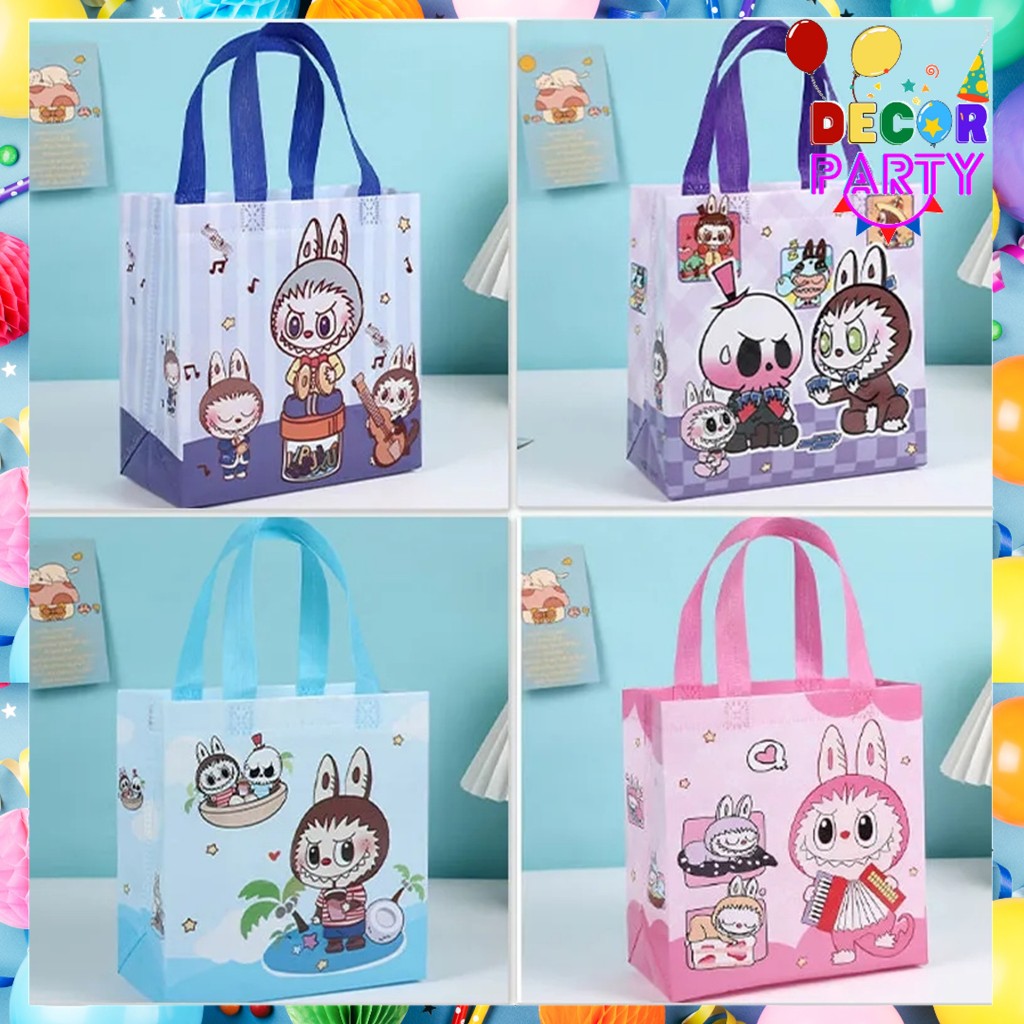 

DP Goodie Bag Ulang Tahun Karakter Monster Tas Hampers Waterproof Souvenir Ulang tahun Karaeter Cappybara Tas Kado Ulang Tahun Tas Bingkisan Pesta Anti Air