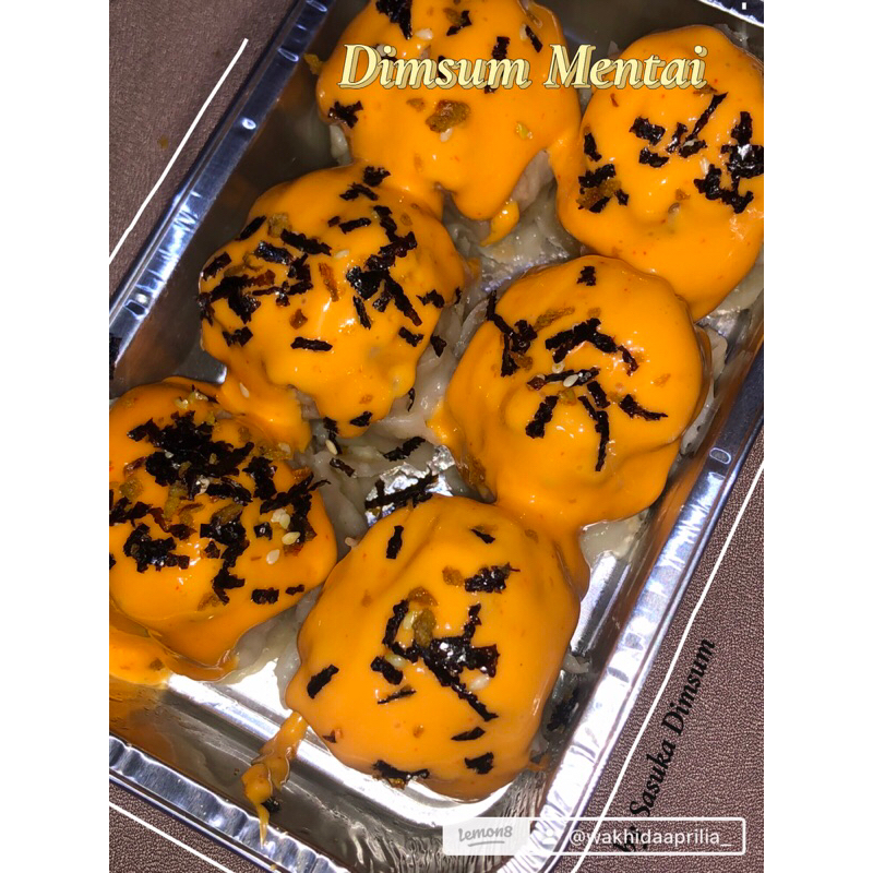 

DIMSUM MENTAI ENAK HALAL FULL DAGING BESAR-BESAR 1 PACK ISI 6