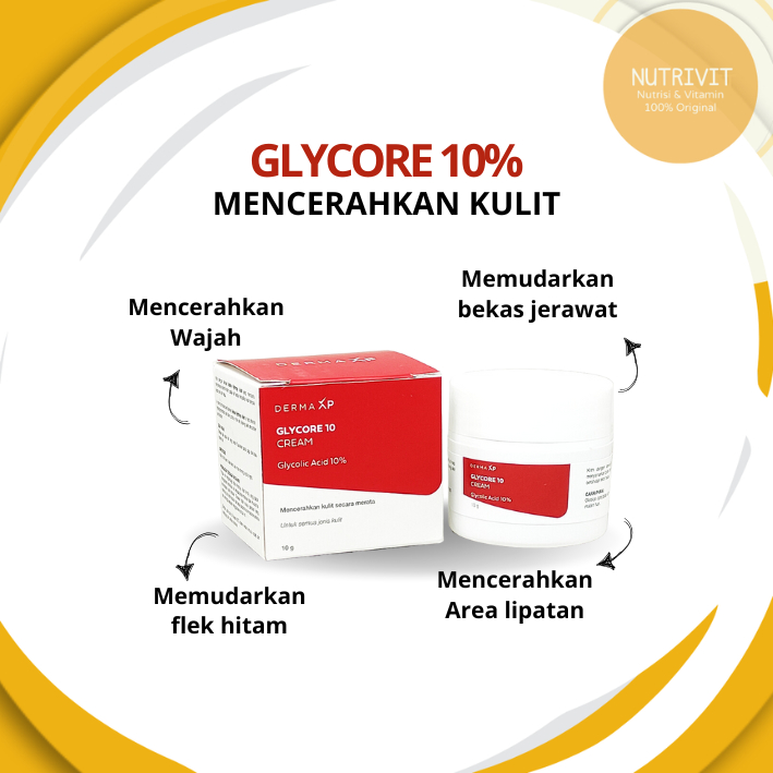 GLYCORE 8% / GLYCORE 10% CREAM 10 GRAM