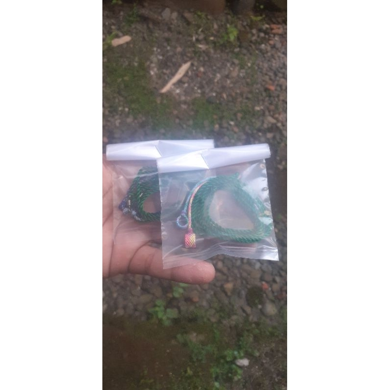 TALI KAKI BURUNG UNTUK BURUNG BESAR, JALAK, ALAP2, OWL BAHAN BENANG PE