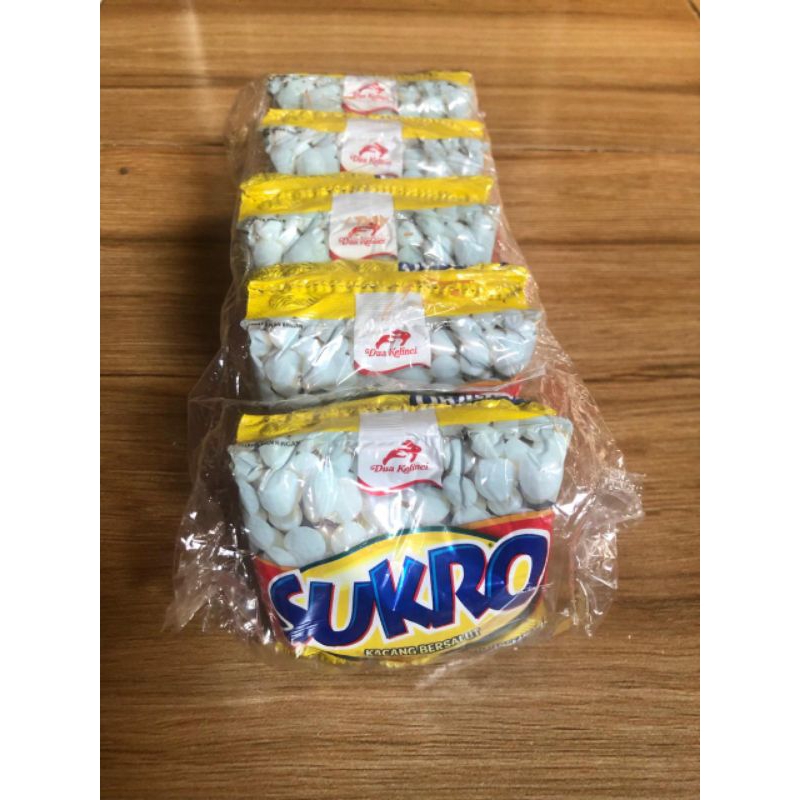 

sukro dua kelinci kacang tepung sukro serenceng