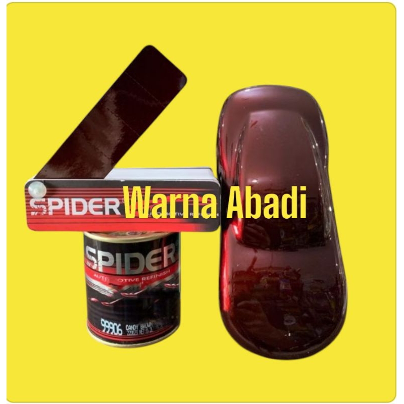 Cat Spider Candytone Brown 99906 Candy coklat /Candy Brown CAT coklat Transparan Cat COKLAT Smoke Ca