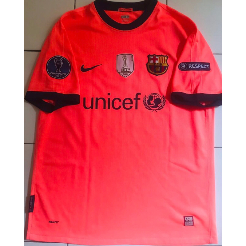 Barcelona Away 2009 original size XL