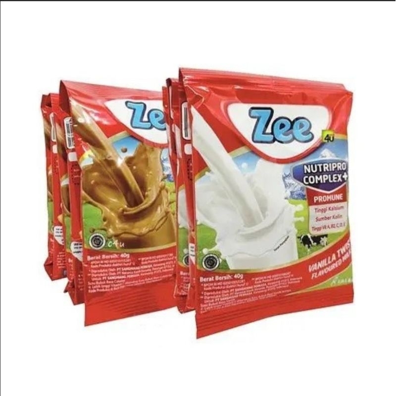 

Zee Sachet Renceng Coklat / Vanila (10 Sachet + 1 Sachet)