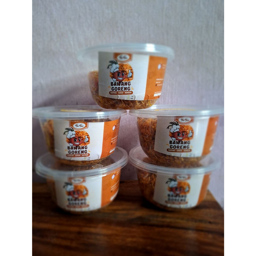 

100% BAWANG GORENG BAGOR TANPA CAMPURAN