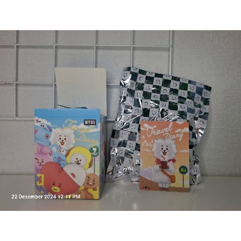 miniso x bt21 travel diary series Blind box