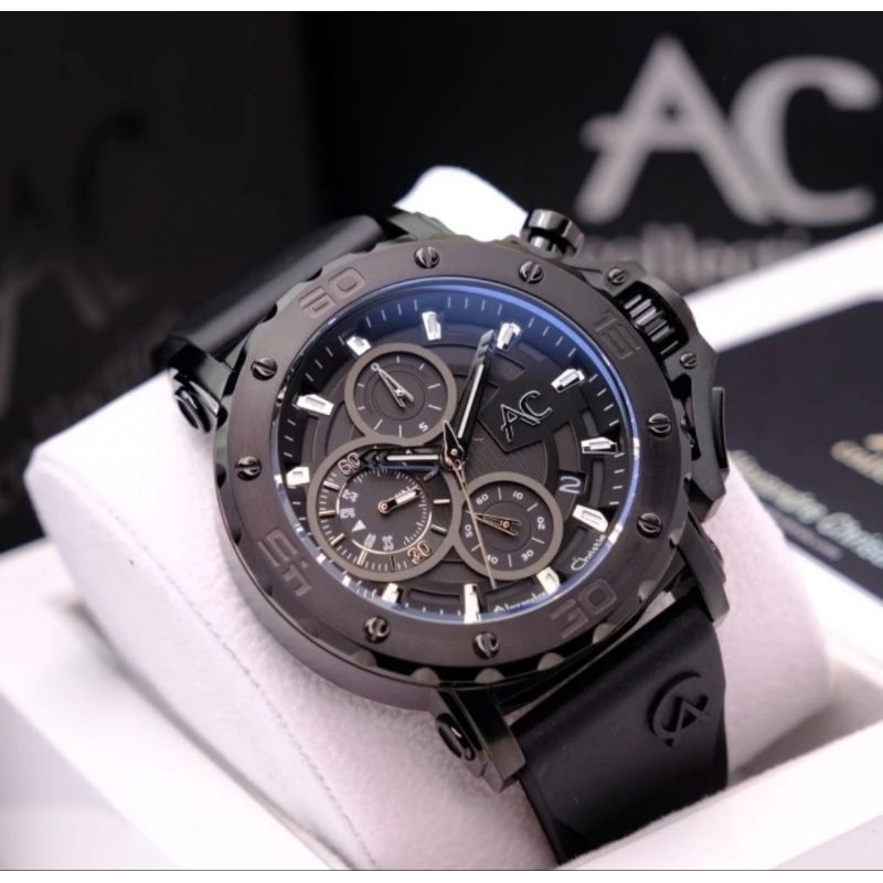 Alexandre Christie Pria Rubber Ac 9205 Original Full Black