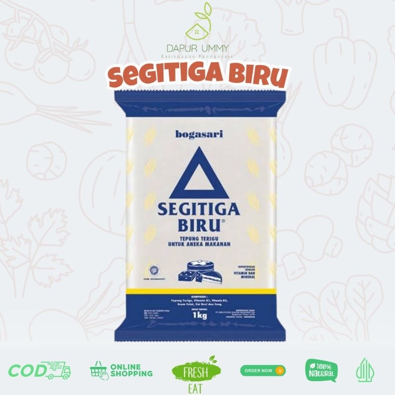 

SEGITIGA BIRU • Tepung Terigu • Segitiga Biru 1kg