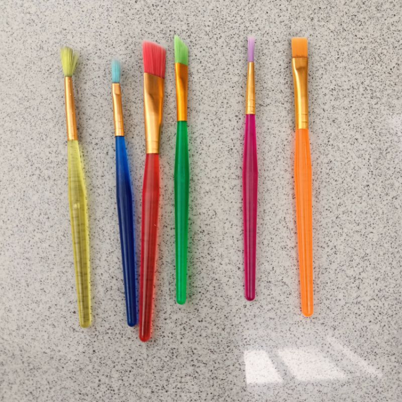 

Artist brushes Kuas cat air kuas dekorasi fondant isi 6 biji PRELOVED