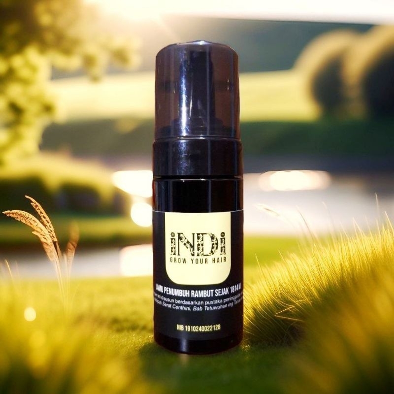 PENUMBUH RAMBUT ALAMI / INDI GROW YOUR HAIR / MASALAH KEBOTAKAN / MINYAK KEMIRI / MINYAK KELAPA