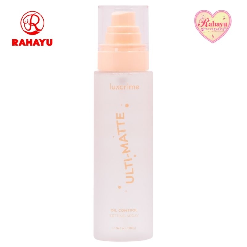 LUXCRIME ULTIMATE OIL CONTROL SETTING SPRAY