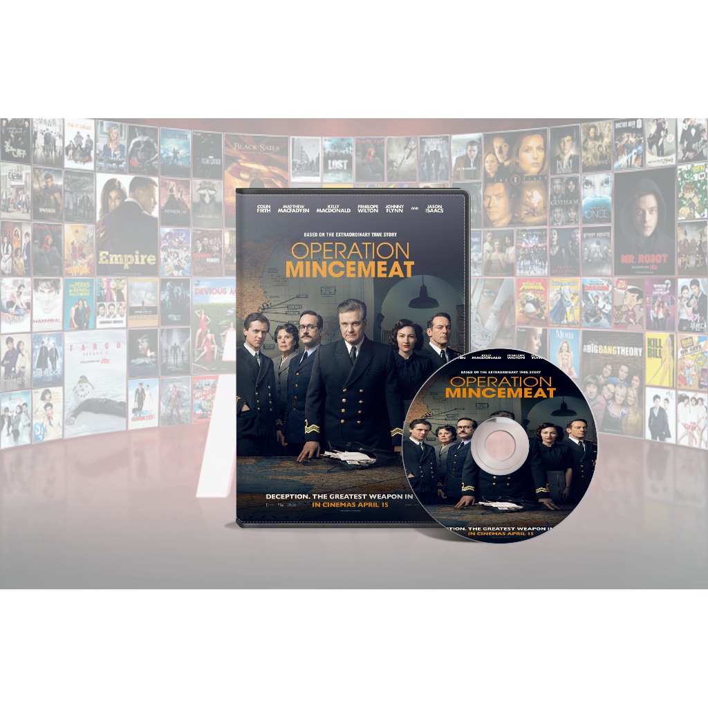 DVD Film Operation Mincemeat (2021)