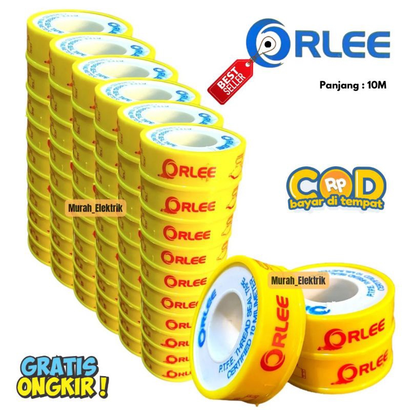 Paket Seal Tape Kran Air Seal Tape Orlee Solasi Kran