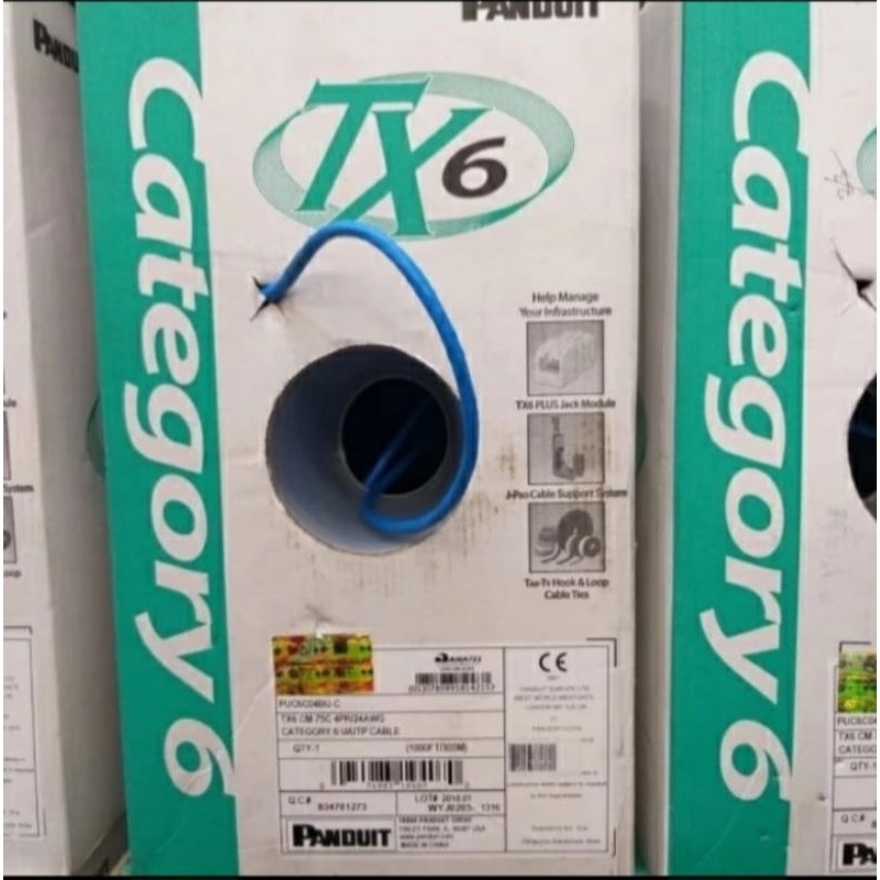 kabel UTP TX6 Panduit kabel data TX6 Panduit
