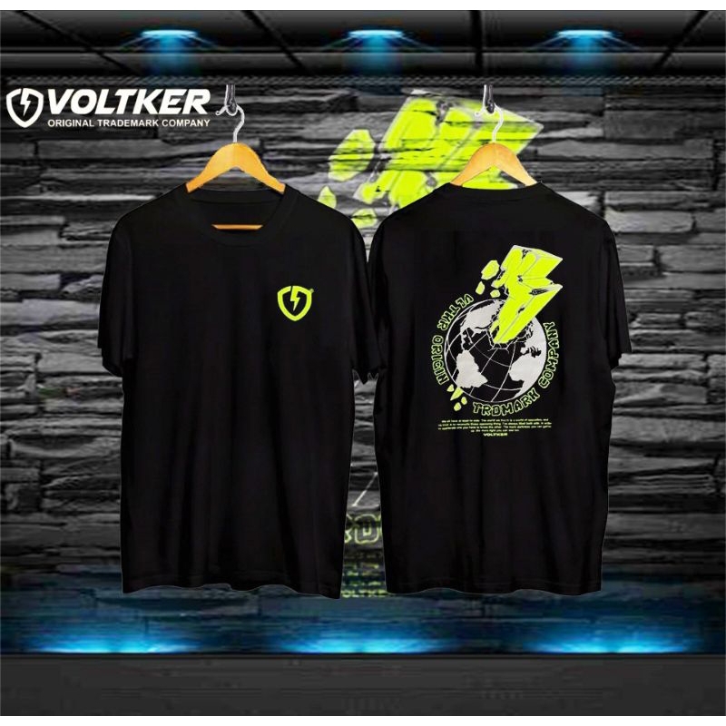Voltker Kaos Distro sablon depan belakang