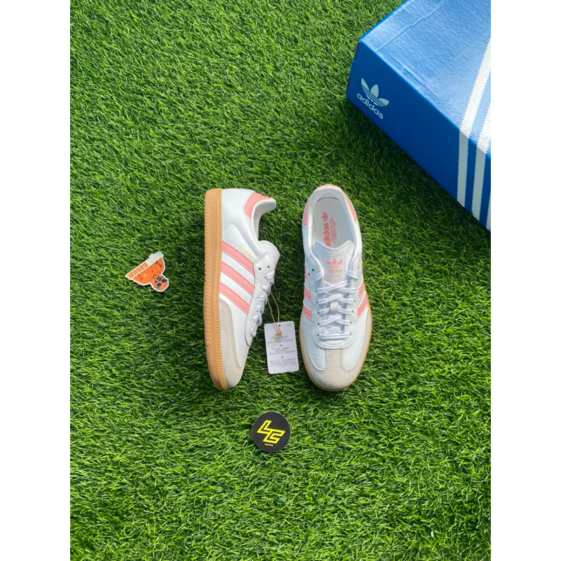 ADIDAS SAMBA OG J WHITE PINK