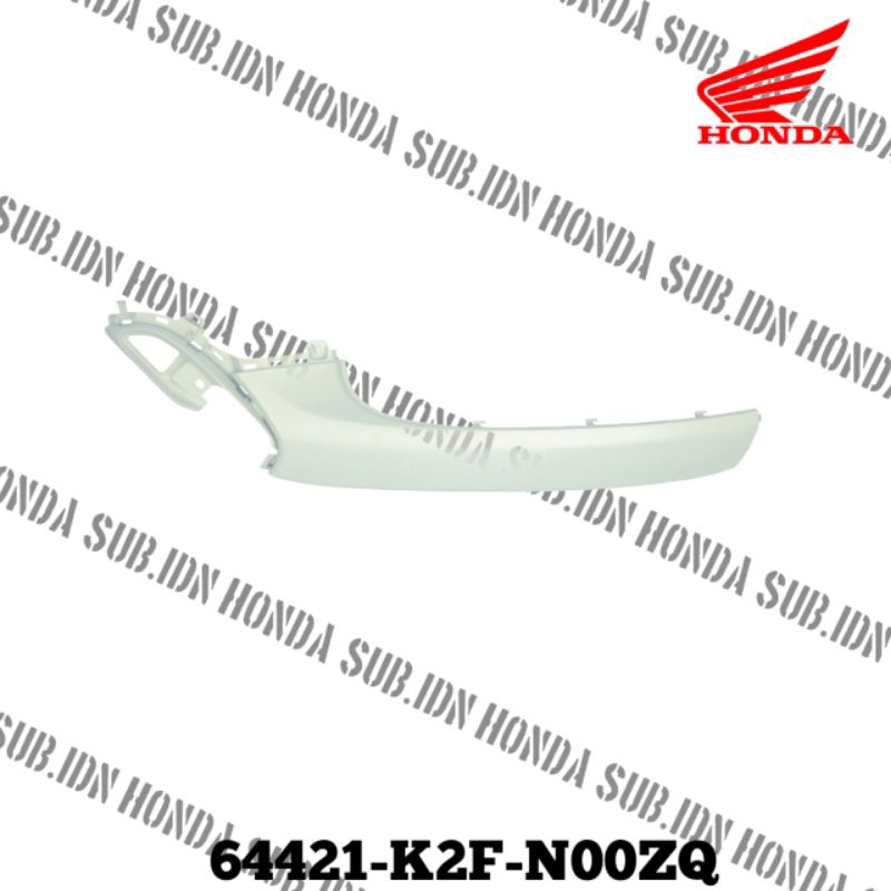 Cover Under Right Side Putih Honda Scoopy K2F 64421K2FN00ZQ