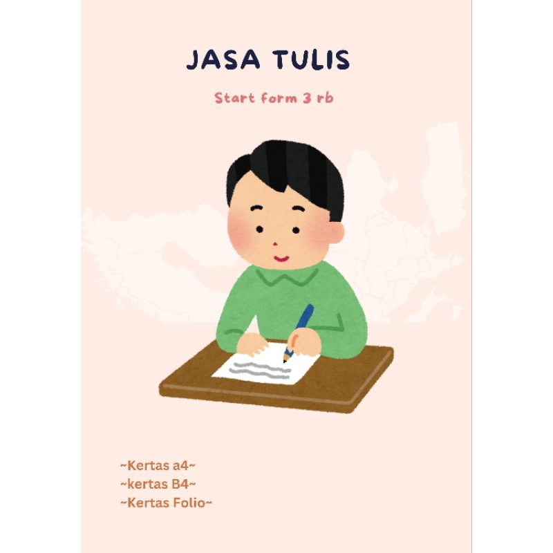 

Jasa tulis Kertas A4