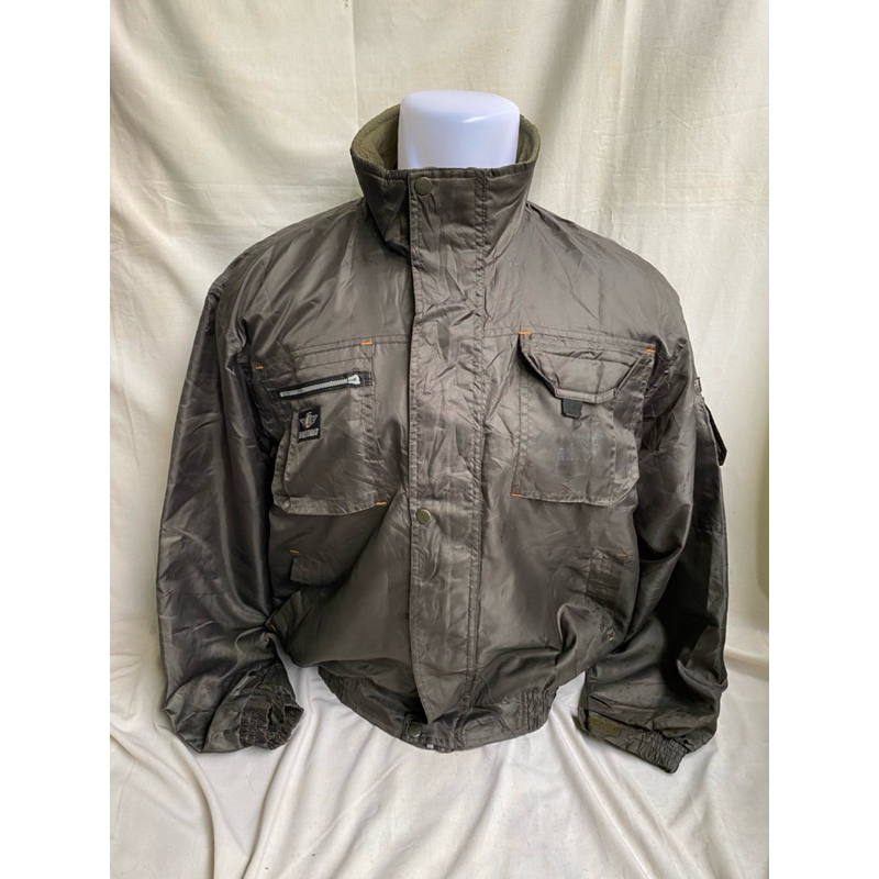 Work Bomber Jacket Forecast Fashion Hijau US Air Force