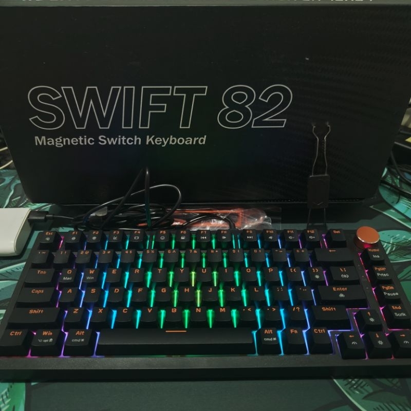 VortexSeries Swift82 Keyboard 75% Magnetic Switch RGB LED