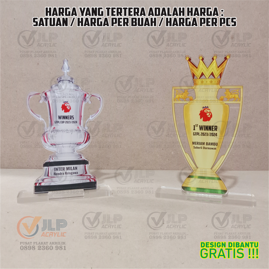 Piala FPL, Tropi FPL, Tropy FPL, Trophy FPL, Plakat FPL, Vandel FPL, Penghargaan FPL, Pialatropi FPL