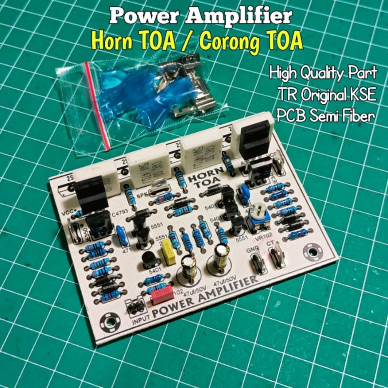 Driver Power Horn TOA Premium,  Kit Driver Corong TOA