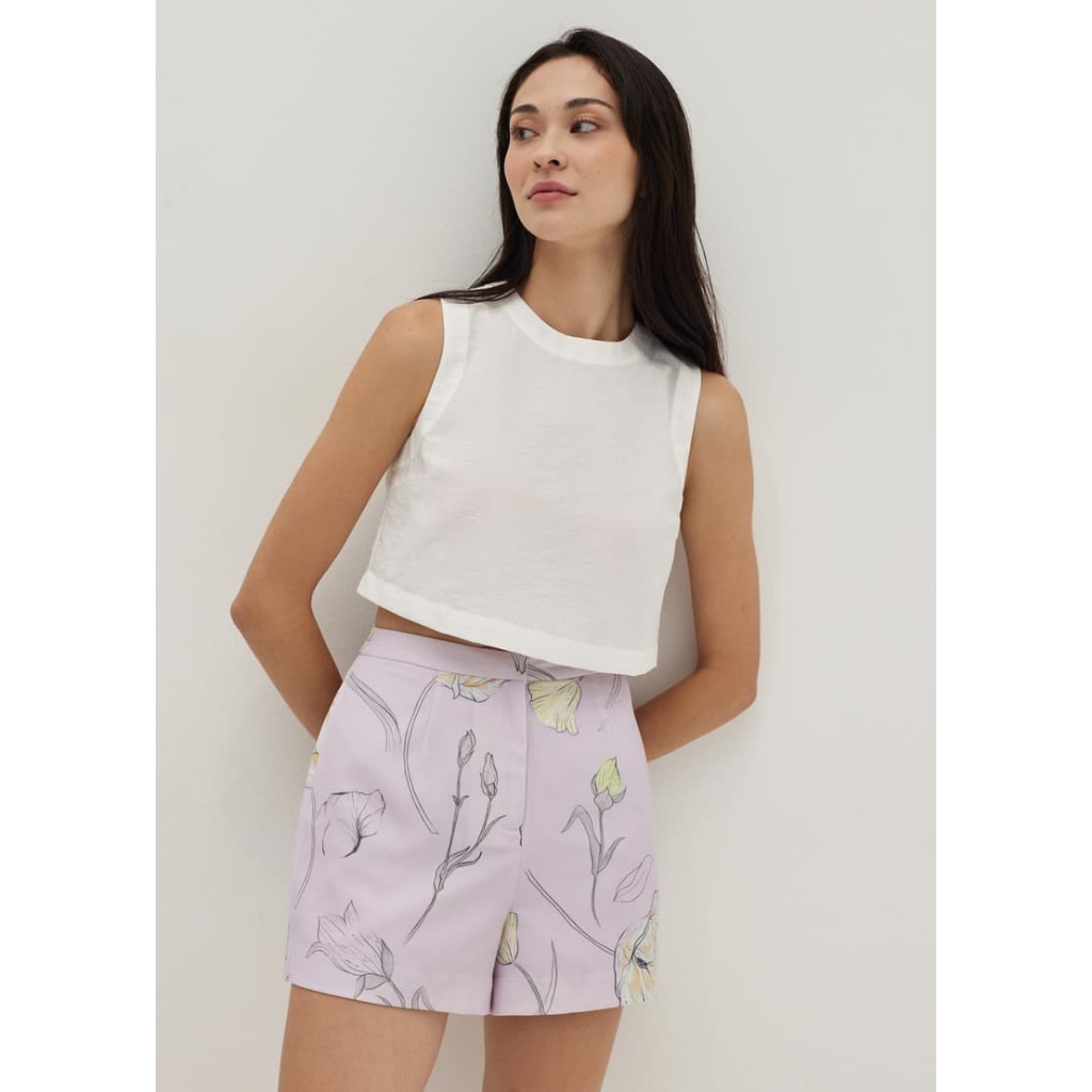 BNWT Rivka loose shell crop top