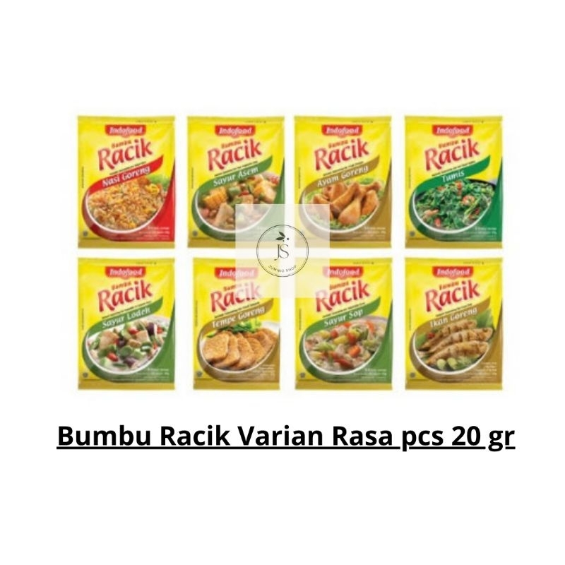 

BUMBU RACIK INSTAN BUBUK PCS 20 GR MACAM VARIAN
