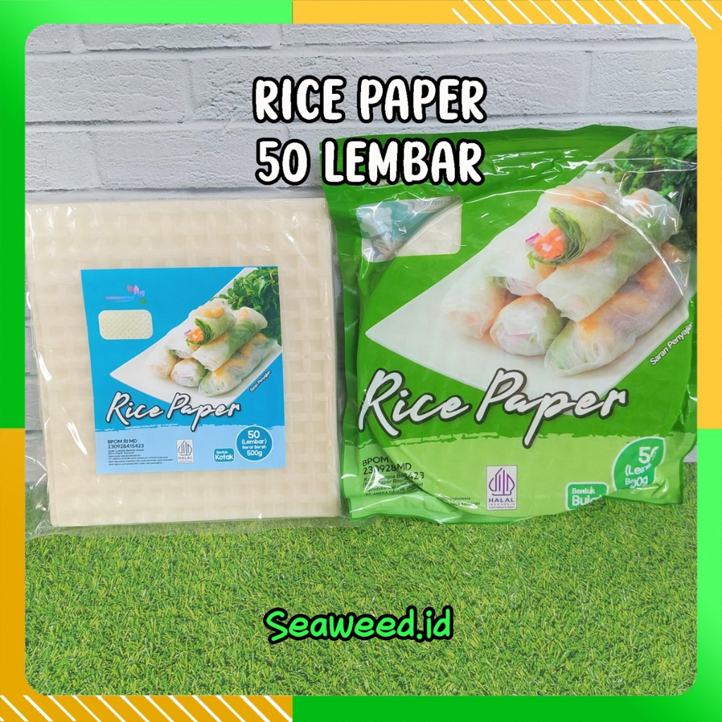 

Rice Paper Java Super Food 50 Lembar (500gr) Halal Kulit Lumpia