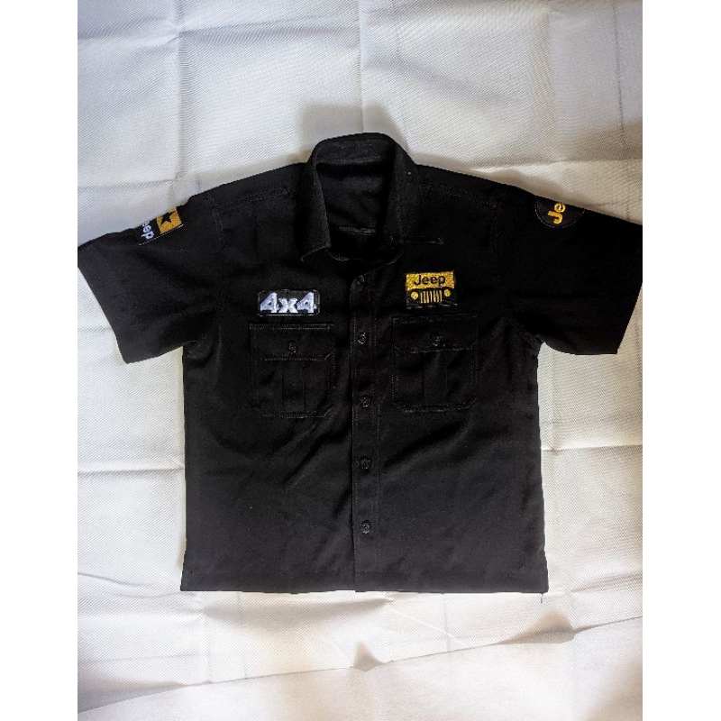 WORKSHIRT Custom Patch Black