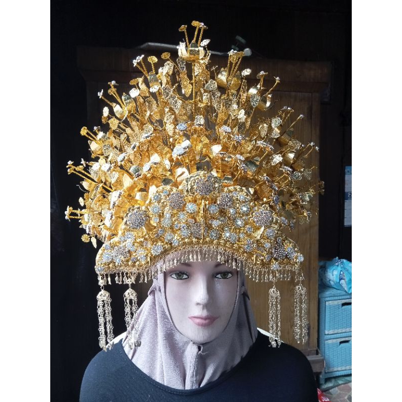 sunting pengantin adat palembang