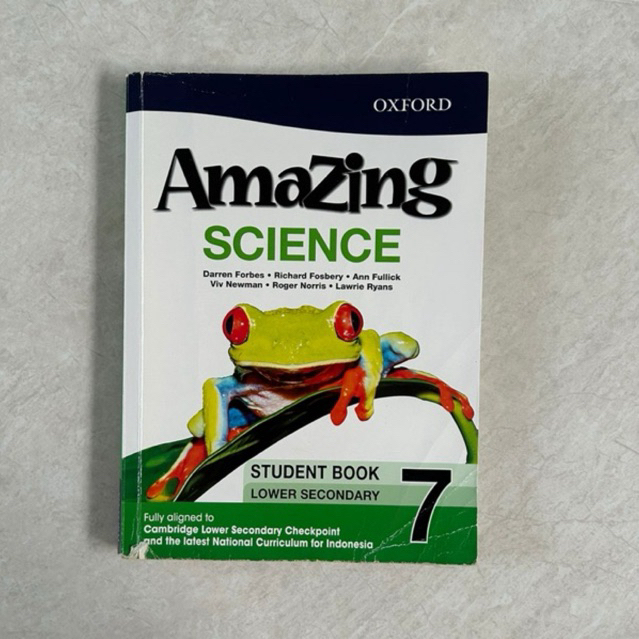 

Preloved OXFORD AMAZING SCIENCE STUDENT BOOK LOWER SECONDARY 7,8,9