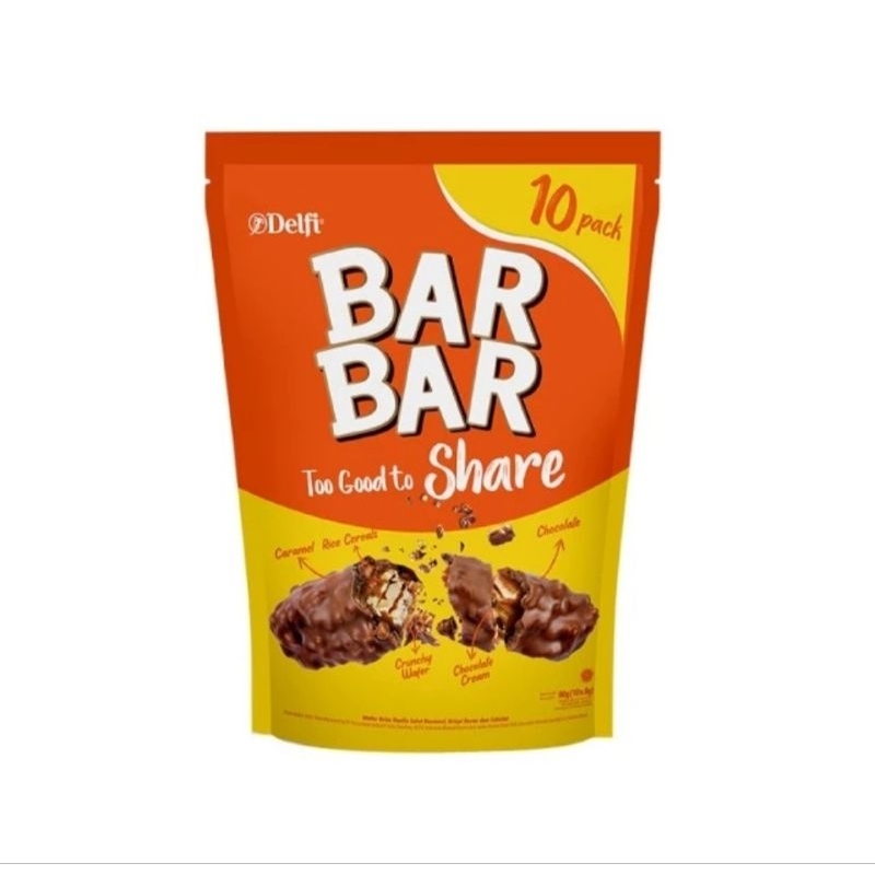 

Delfi Bar Bar Share Isi 10 Pcs (10 x 8 Gr)