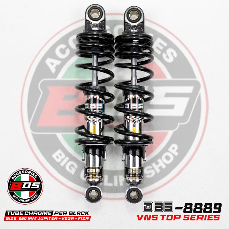 Shock DBS 8889 VNS TOP SERIES UK -280mm JUPITER FIZ-R VEGA CRYPTOWN ALFA KHARISMA SUPRA PROMO SHOCK 
