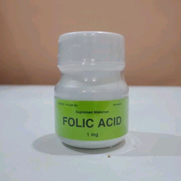 Folic acid asam folat 1mg 1 mg botol