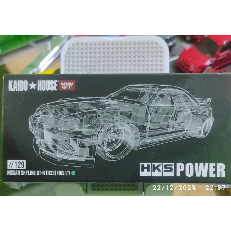 Mini GT Kaido house "Nissan r33 HKS"