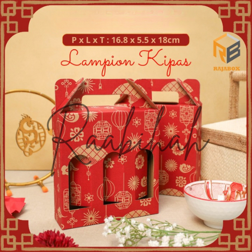 

10pcs Kardus Botol Imlek 250ml Isi 3 Gable Box Packaging Hampers sincia CNY