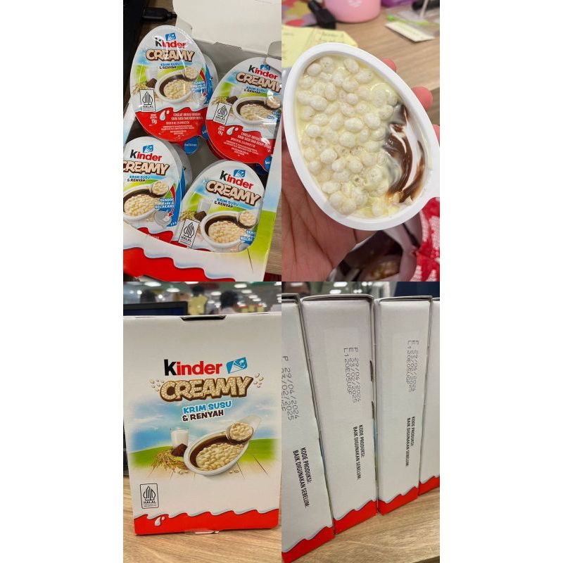 

KINDER CREAMY 1BOX NED