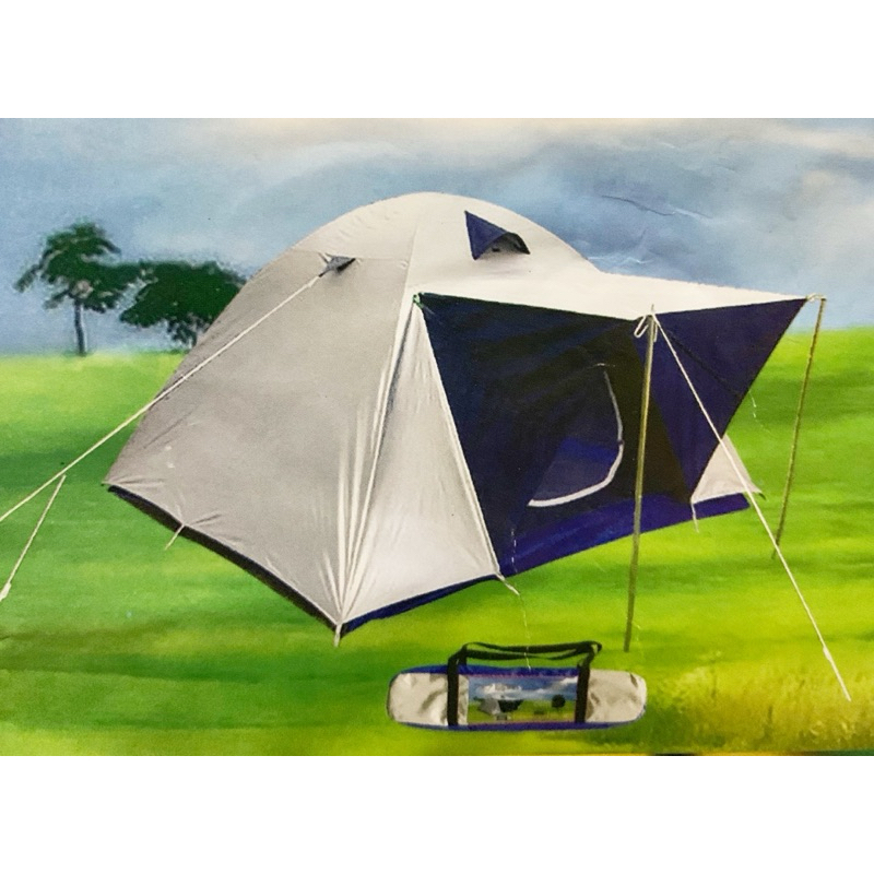 Conquerors Tent (Tenda) 3-4 Person with Canopy